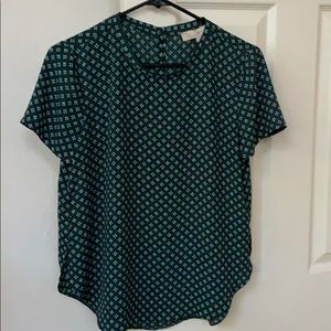 Multi colored dressy top